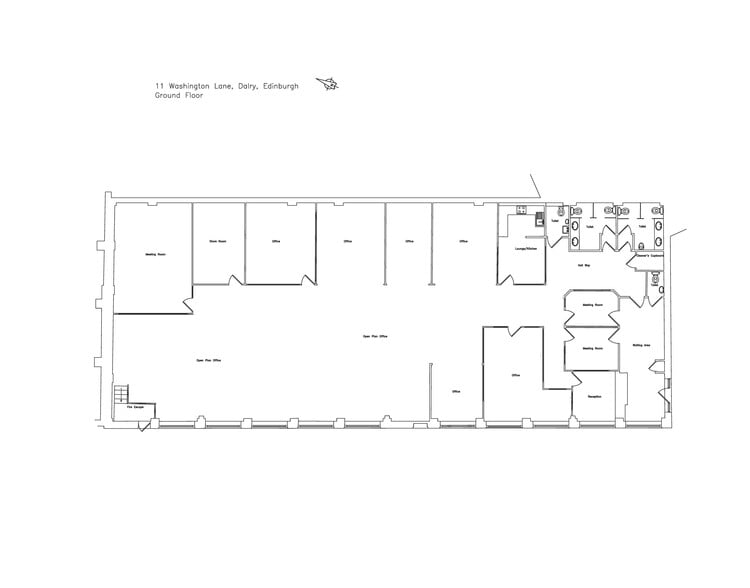 11 Washington Ln, Edinburgh for lease - Floor Plan - Image 2 of 2