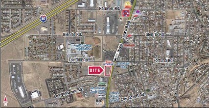 611 Coors Blvd NW, Albuquerque, NM - aerial  map view