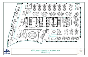 1555 Peachtree St, Atlanta, GA for lease Floor Plan- Image 1 of 1