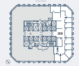 1 Post St, San Francisco, CA for lease Floor Plan- Image 1 of 1