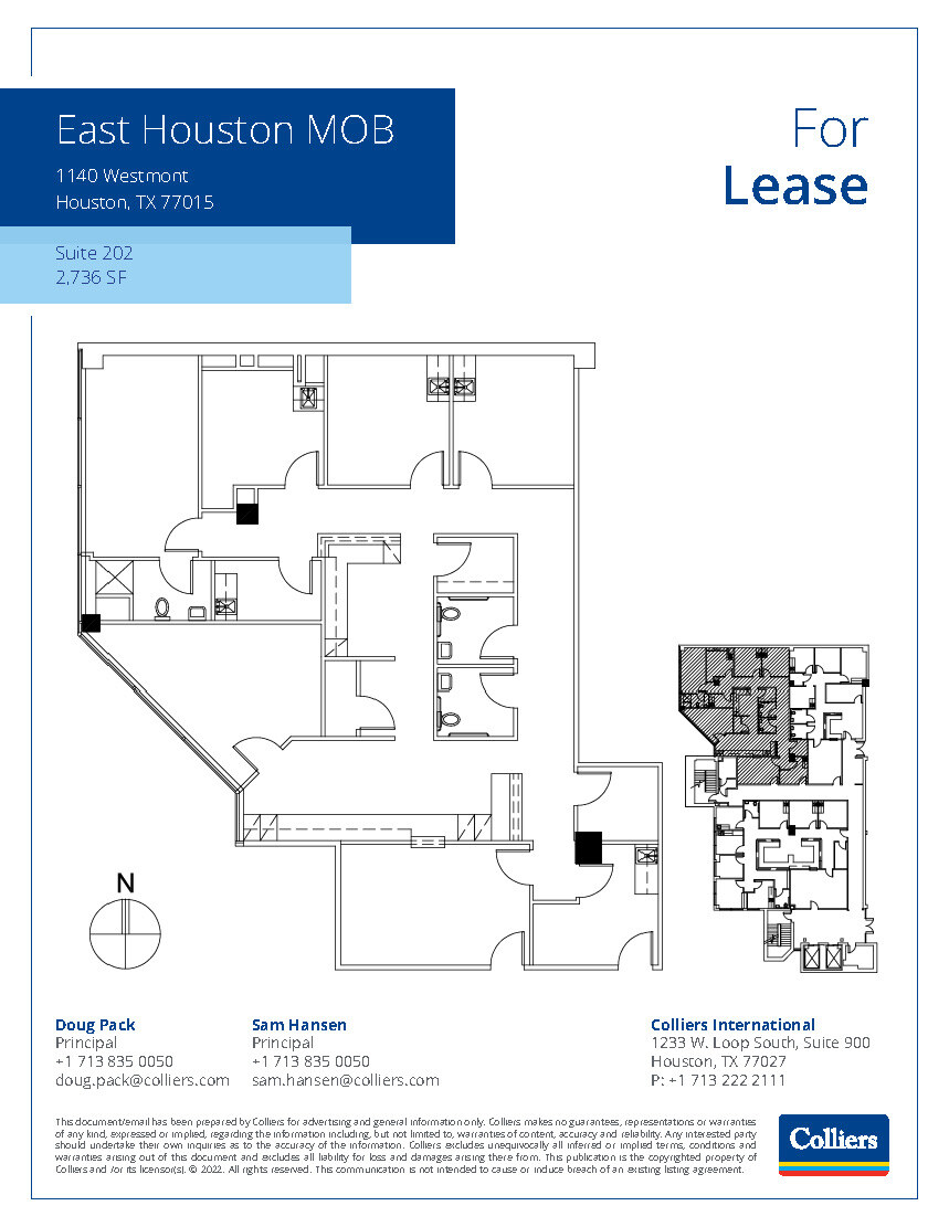 1140 Westmont Dr, Houston, TX for lease Floor Plan- Image 1 of 1