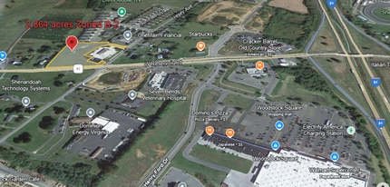 Hisey Avenue, Woodstock, VA - Aerial map view