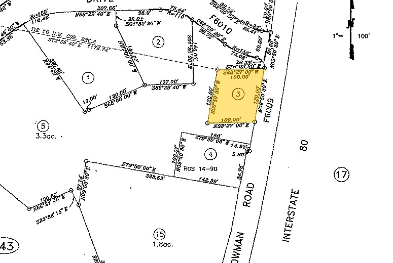 13471 Bowman Rd, Auburn, CA for sale Plat Map- Image 1 of 1