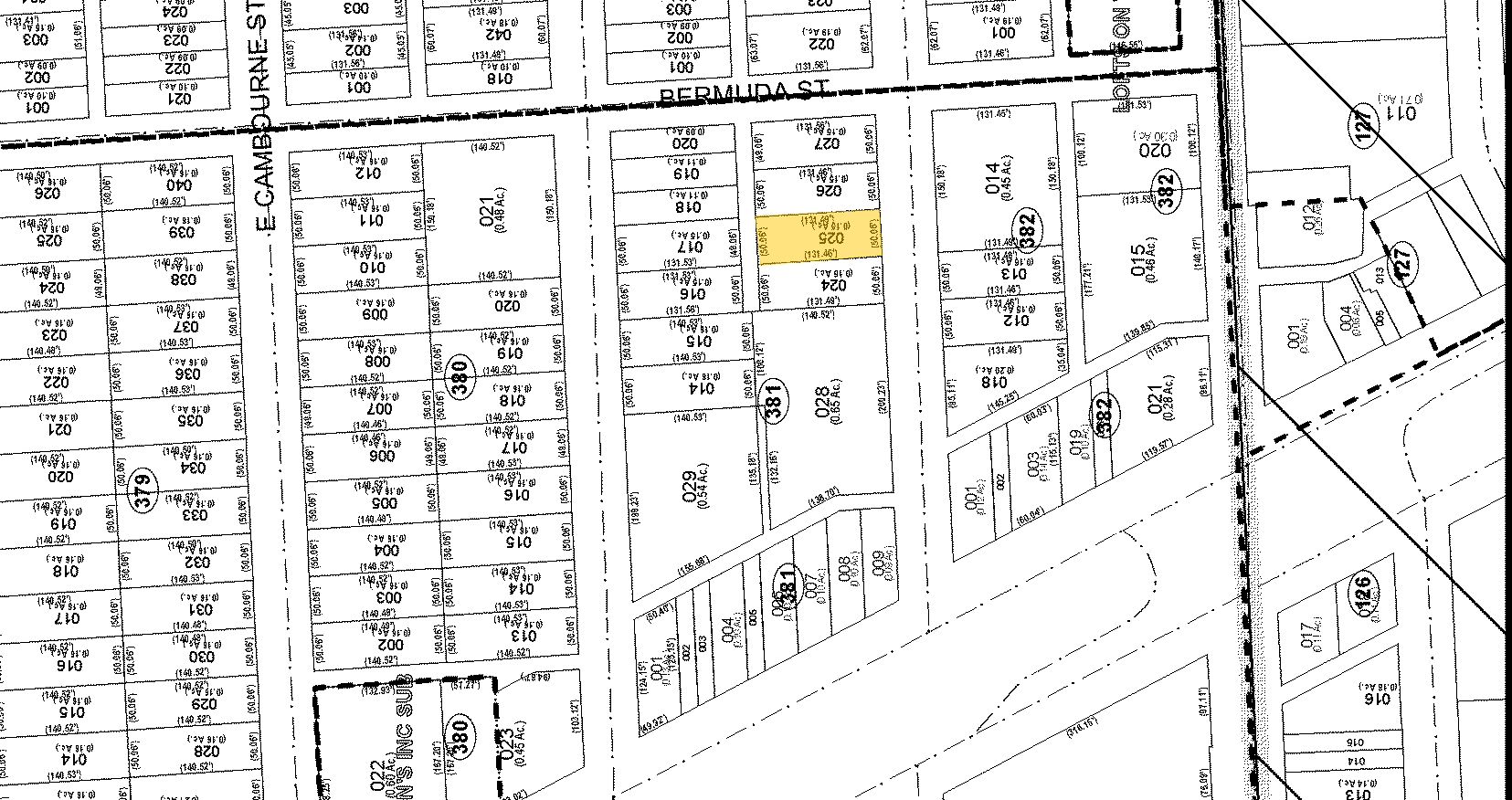 0000, Ferndale, MI for sale Plat Map- Image 1 of 1