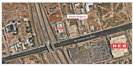 2707 Pacific, Odessa, TX - aerial  map view - Image1