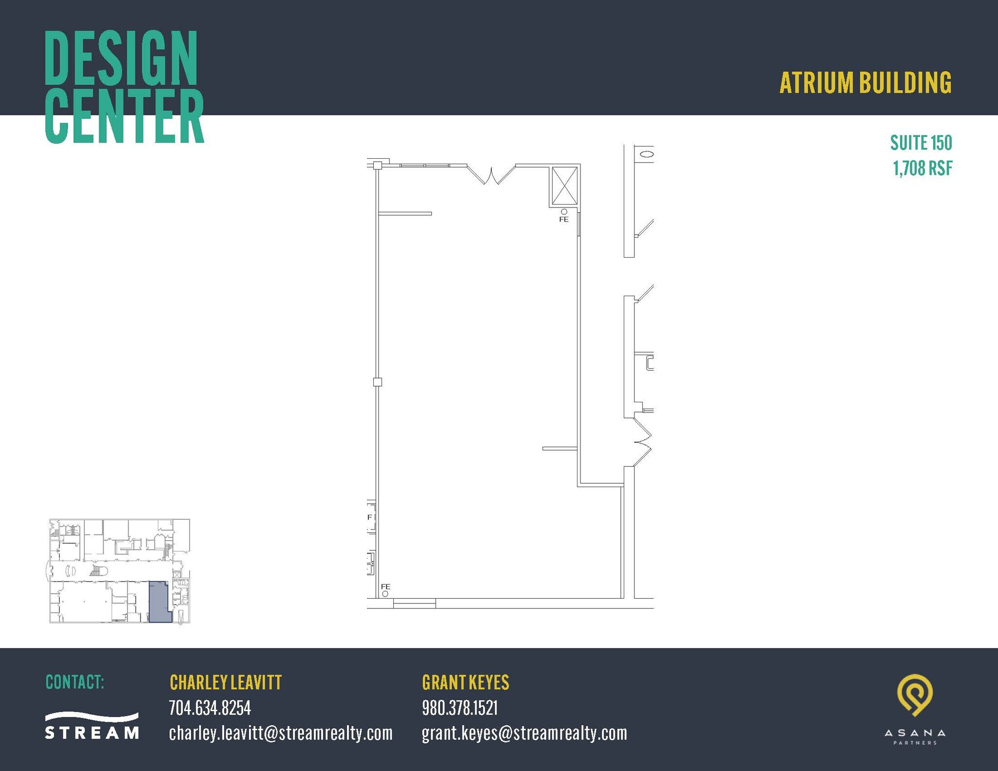 127 W Worthington Ave, Charlotte, NC for lease Floor Plan- Image 1 of 1