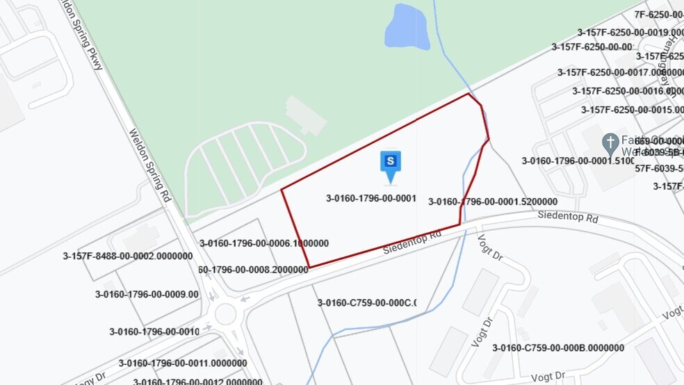 Siedentop Rd, Weldon Spring, MO 63304 Land for Sale