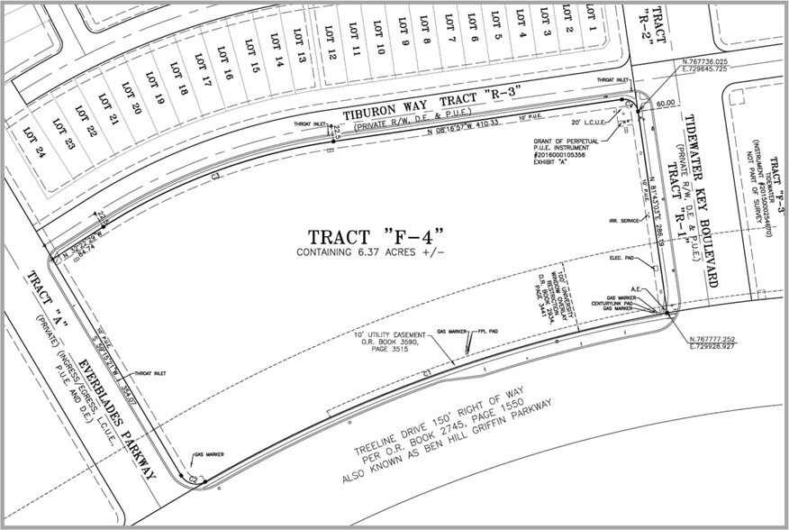 Ben Hill Griffin Pky, Estero, FL for sale - Site Plan - Image 1 of 1