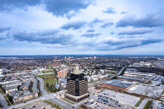 325 Milner Ave, Toronto, ON - AERIAL  map view