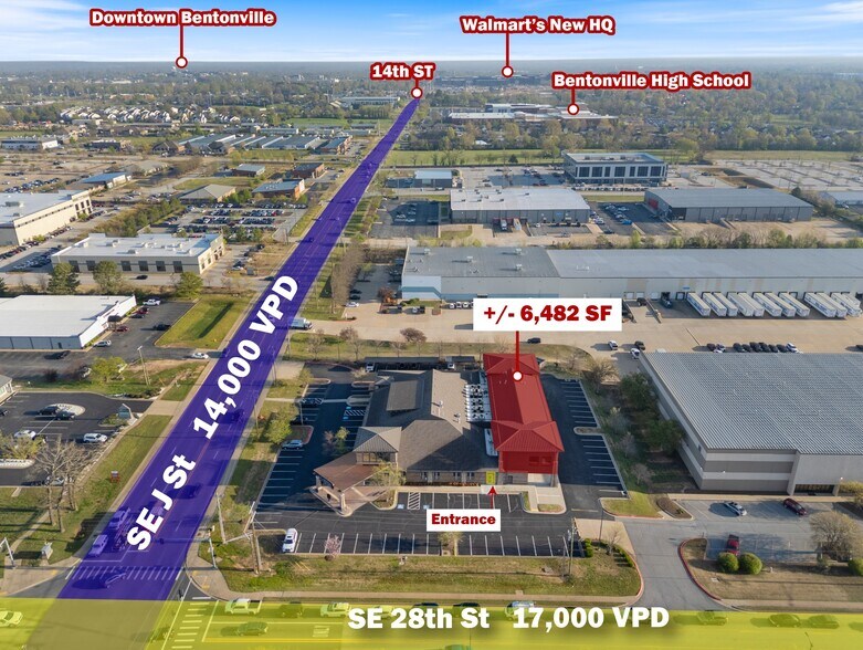 2701 SE J St, Bentonville, AR for lease - Building Photo - Image 1 of 24