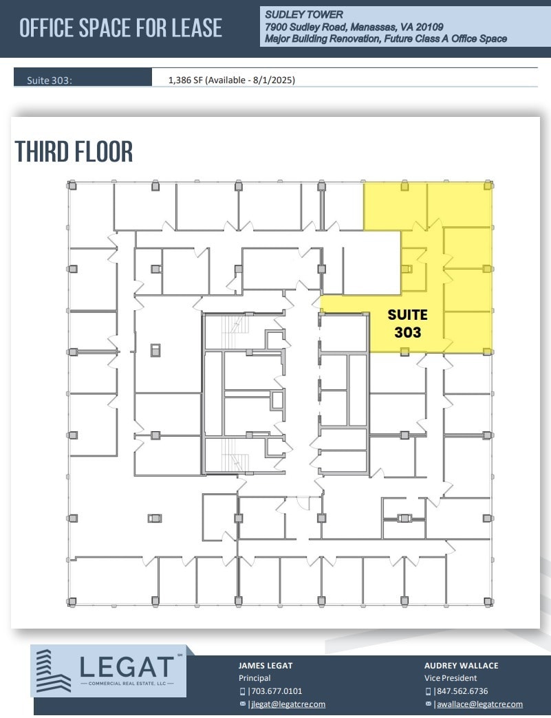 7900 Sudley Rd, Manassas, VA for lease Floor Plan- Image 1 of 1