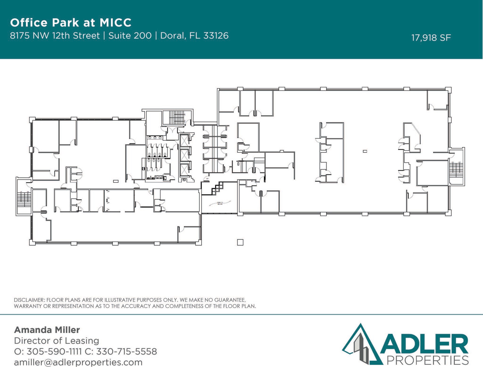 7925 NW 12th St, Doral, FL for lease Floor Plan- Image 1 of 1