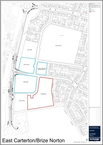 Monahan Way, Brize Norton for sale - Site Plan - Image 2 of 3