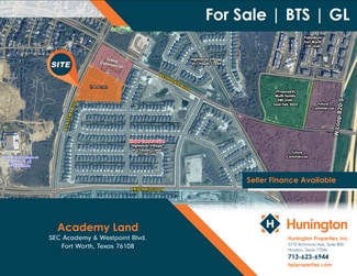 More details for SEC of Academy & Westpoint Blvd, Fort Worth, TX - Land for Sale