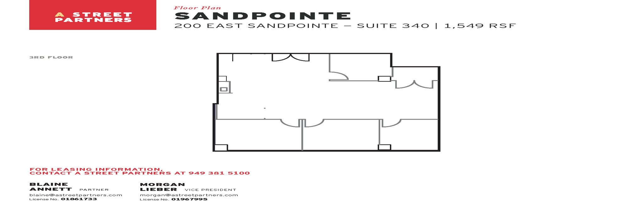 200 E Sandpointe Ave, Santa Ana, CA for lease Floor Plan- Image 1 of 1
