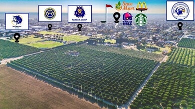 1435 Palm dr, Exeter, CA - AERIAL  map view - Image1