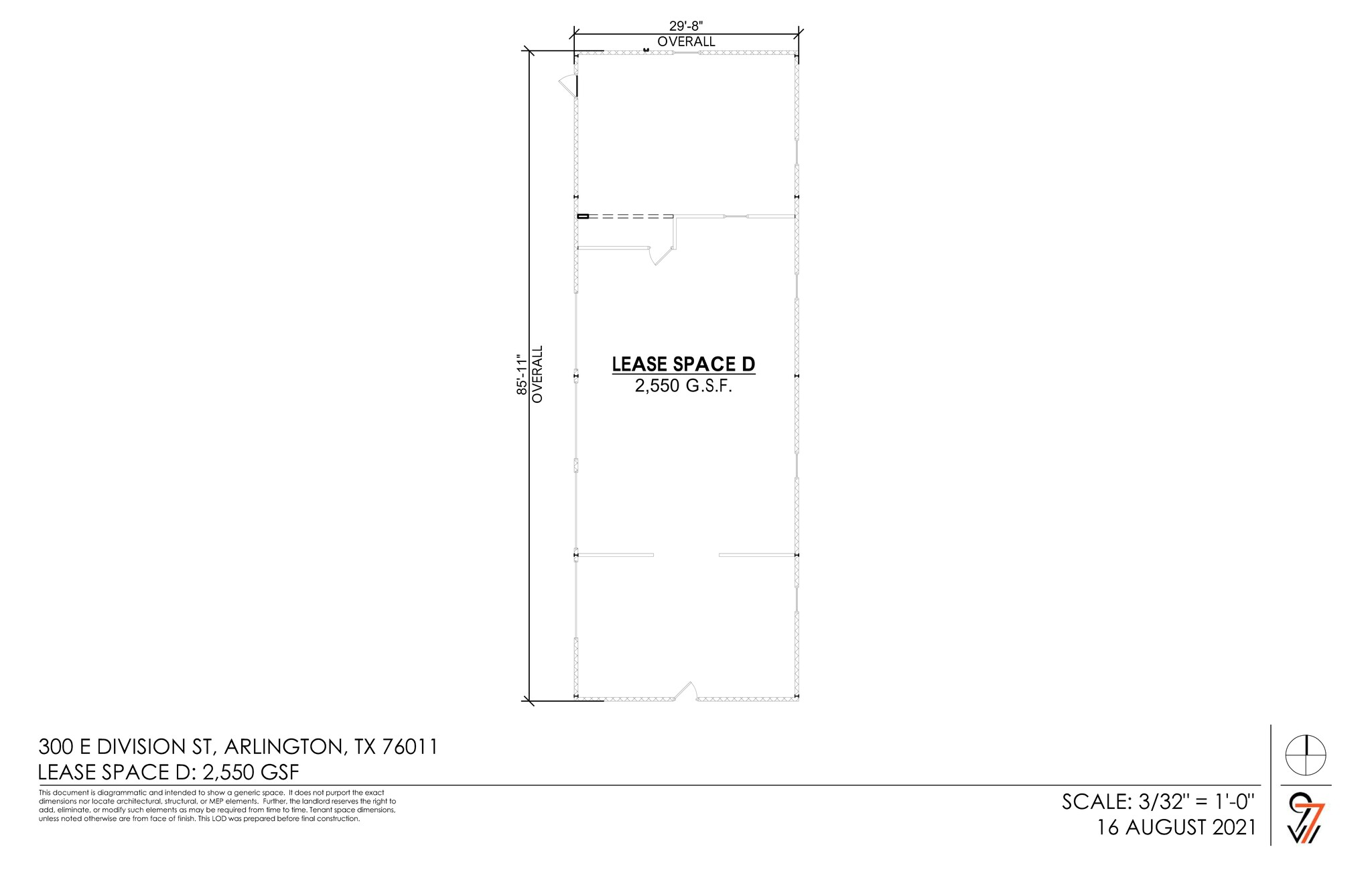 300 E Division St, Arlington, TX for lease Site Plan- Image 1 of 1