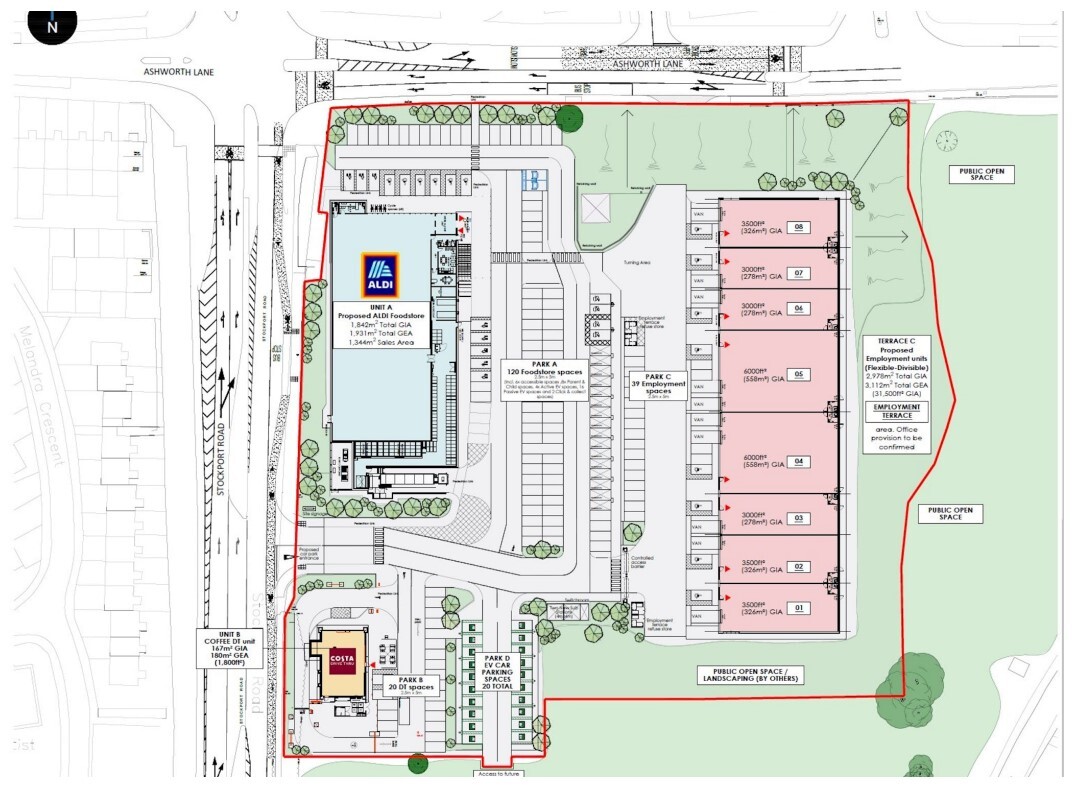 Stockport Rd, Hyde for lease Site Plan- Image 1 of 2