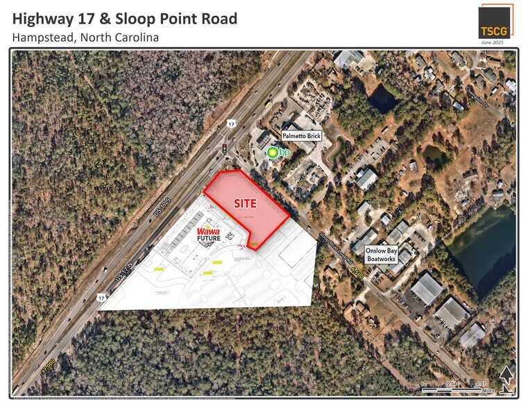 Hwy 17 & Sloop Point Loop Rd, Hampstead, NC for lease - Building Photo - Image 2 of 3