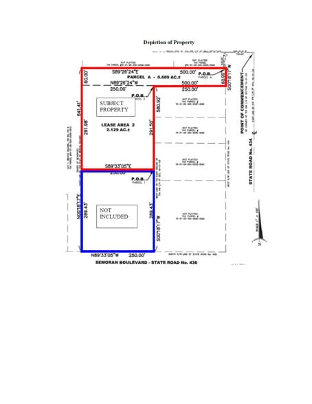 919 W State Road 436, Altamonte Springs, FL for sale - Site Plan - Image 3 of 3