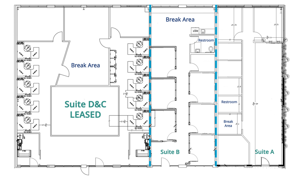 125 Parkwood St, Lowell, AR for lease - Floor Plan - Image 3 of 11