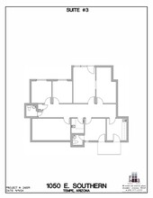 1050 E Southern Ave, Tempe, AZ for lease Floor Plan- Image 1 of 1