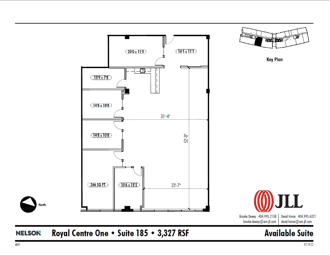 11675 Great Oaks Way, Alpharetta, GA for lease Floor Plan- Image 1 of 1