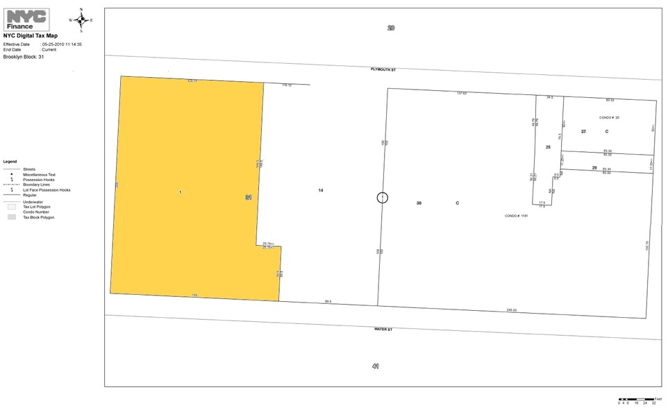 51 Jay St, Brooklyn, NY for sale - Plat Map - Image 1 of 1