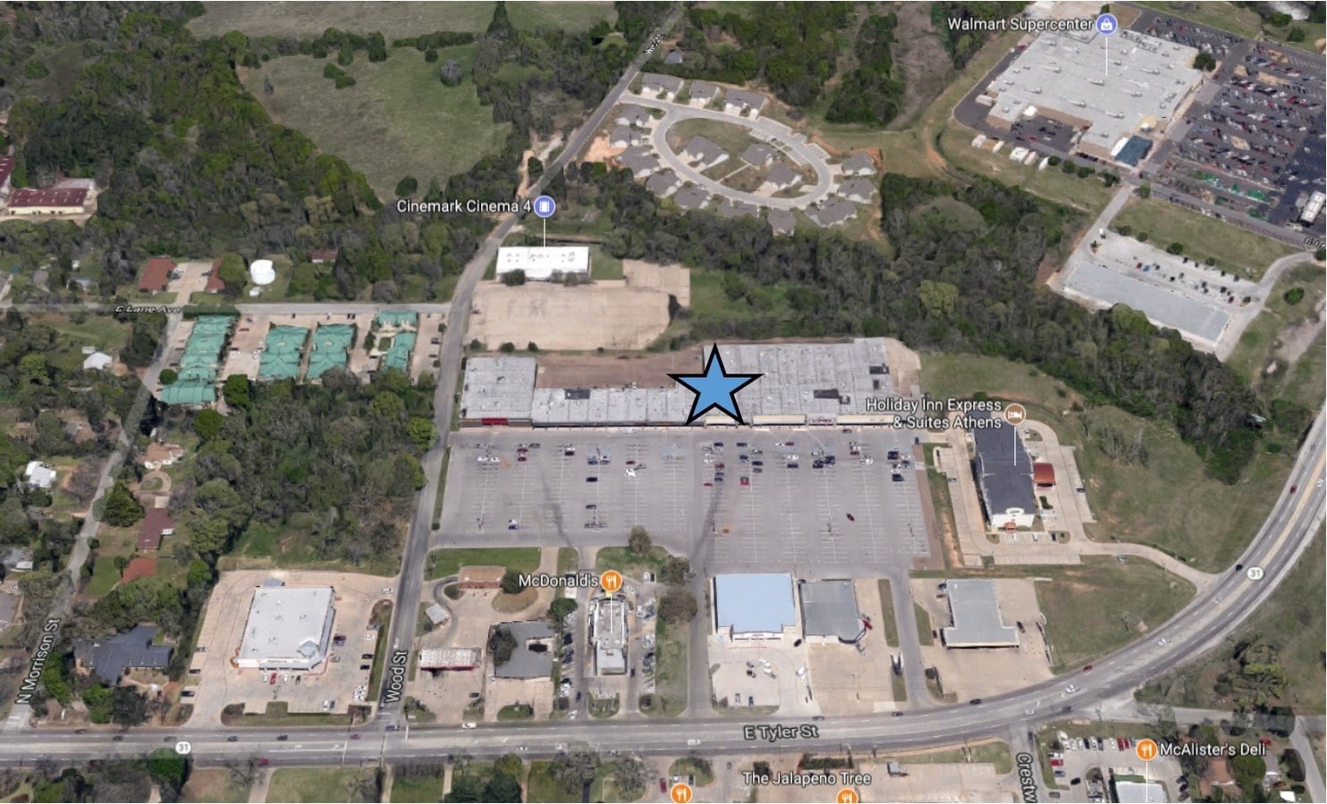1111 E Tyler St, Athens, TX 75751 Athens Village