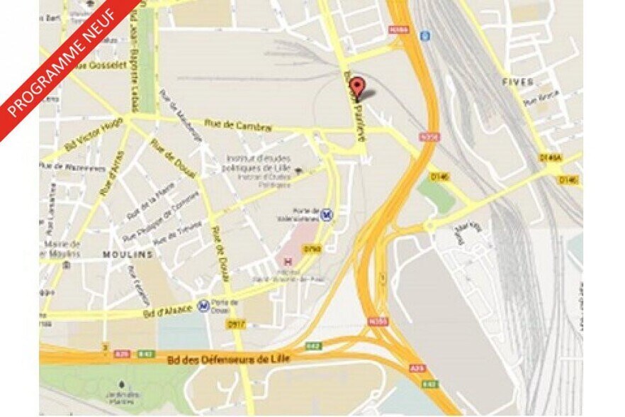 Office in Lille for lease - Building Photo - Image 2 of 2