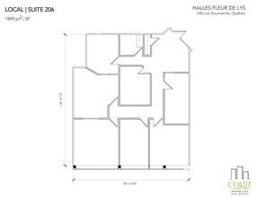 245 Rue Soumande, Québec, QC for lease Site Plan- Image 1 of 1