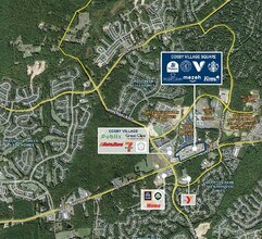 15545 Cosby Rd, Chesterfield, VA - aerial  map view