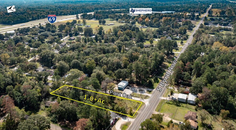 1621 S Byrd Ave, Shepherd, TX 77371 1.33+Ac Land For Sale, Shepherd