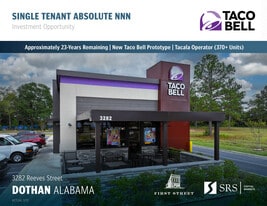 Taco Bell | 23-Yr NNN | 370+ Unit Guaranty - NNN Property
