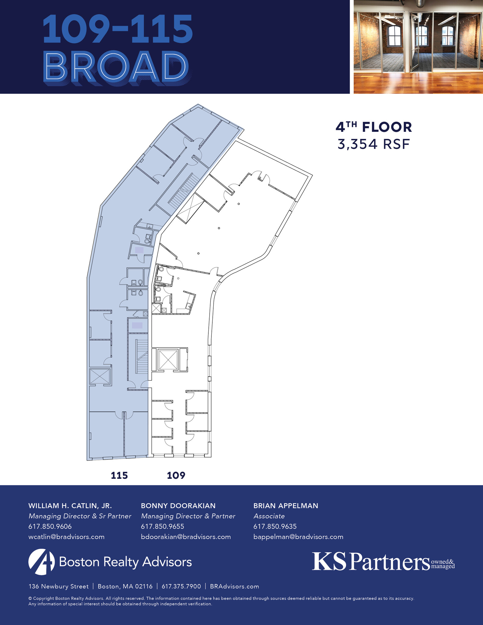 109-115 Broad St, Boston, MA for lease Floor Plan- Image 1 of 2