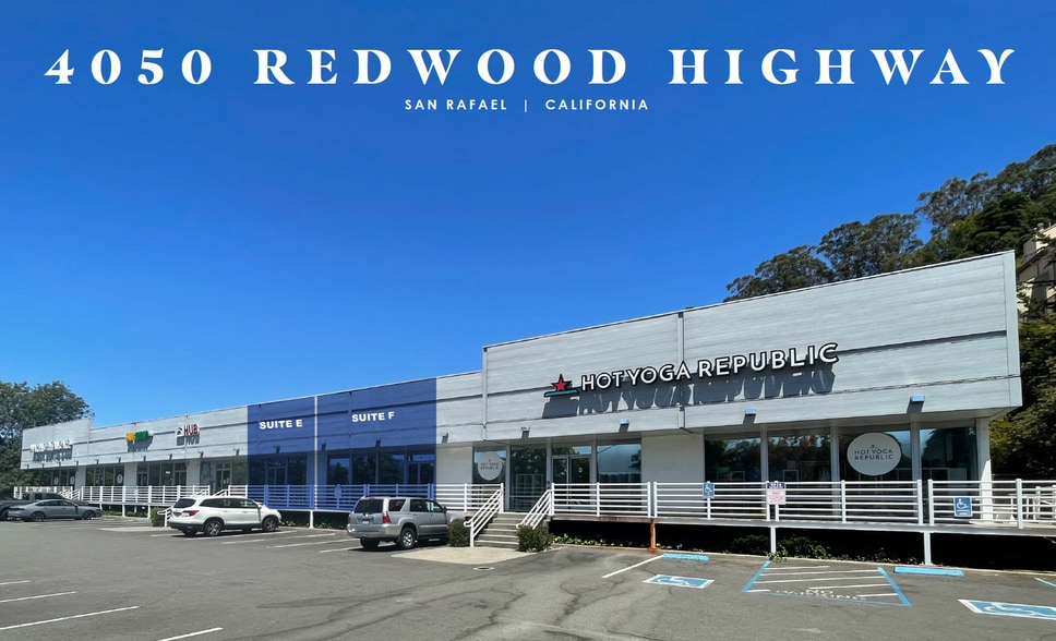 4050 Redwood Hwy, San Rafael, CA for lease - Building Photo - Image 1 of 5