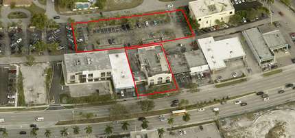 3536 N Federal Hwy, Fort Lauderdale, FL - aerial  map view