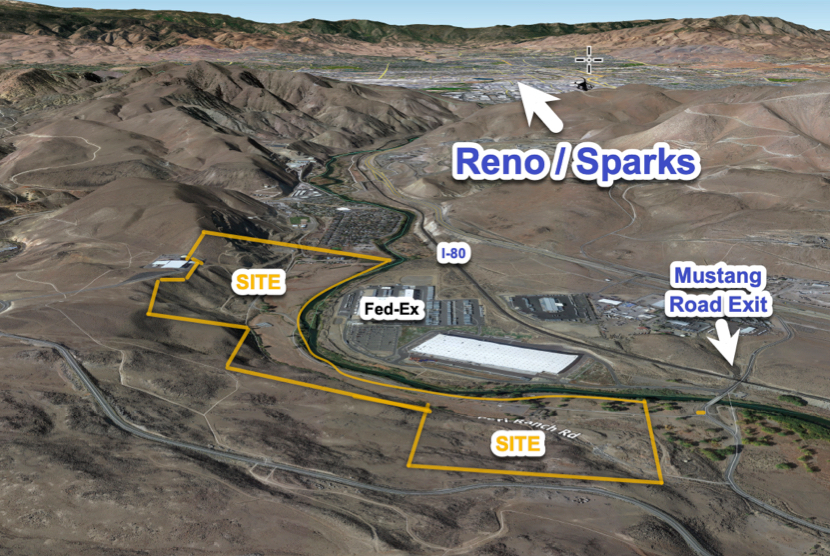 I-80 & PERI RANCH RD, SPARKS, NV, Sparks, NV for sale - Primary Photo - Image 1 of 6