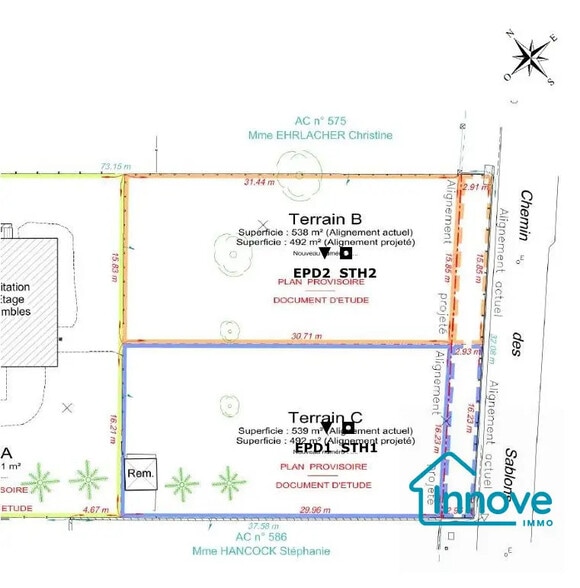 Land in Marly-le-Roi for sale - Site Plan - Image 3 of 3