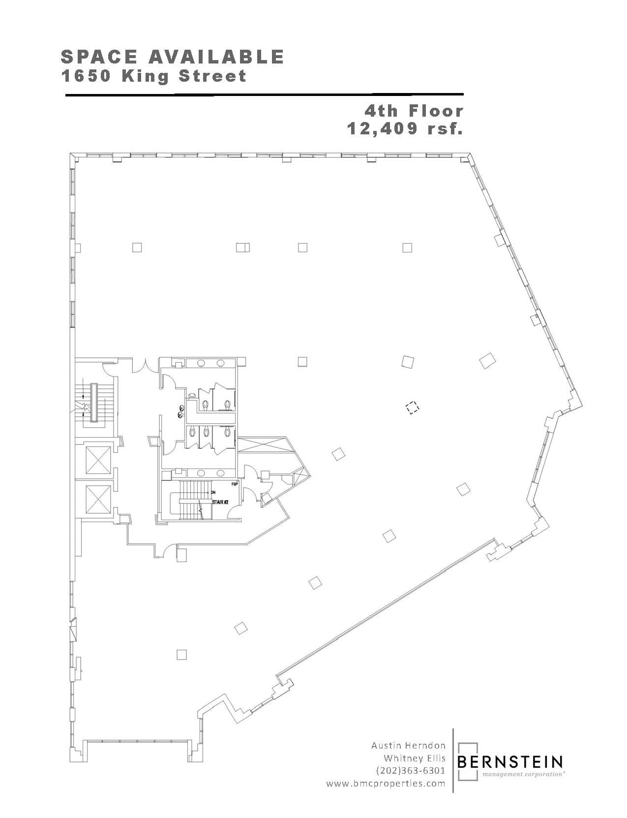 1650 King St, Alexandria, VA for lease Floor Plan- Image 1 of 3