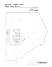 1650 King St, Alexandria, VA for lease Floor Plan- Image 1 of 3