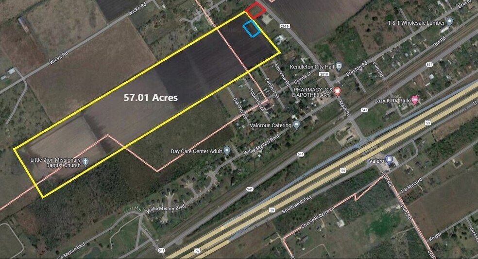 0 Elm View Road, Kendleton, TX for sale - Aerial - Image 1 of 1