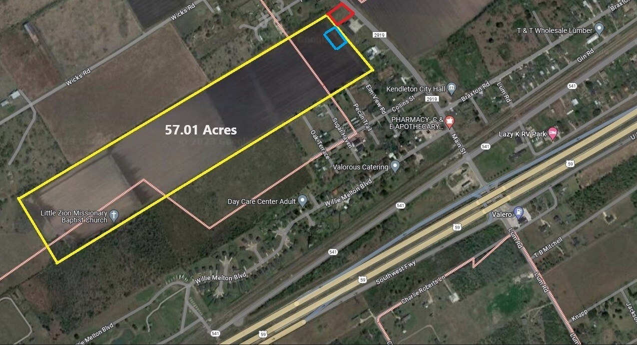 0 Elm View Road, Kendleton, TX for sale Aerial- Image 1 of 1