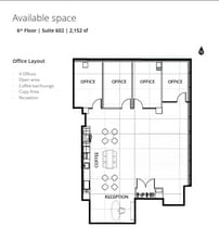 110 9 Av SW, Calgary, AB for lease Floor Plan- Image 1 of 1