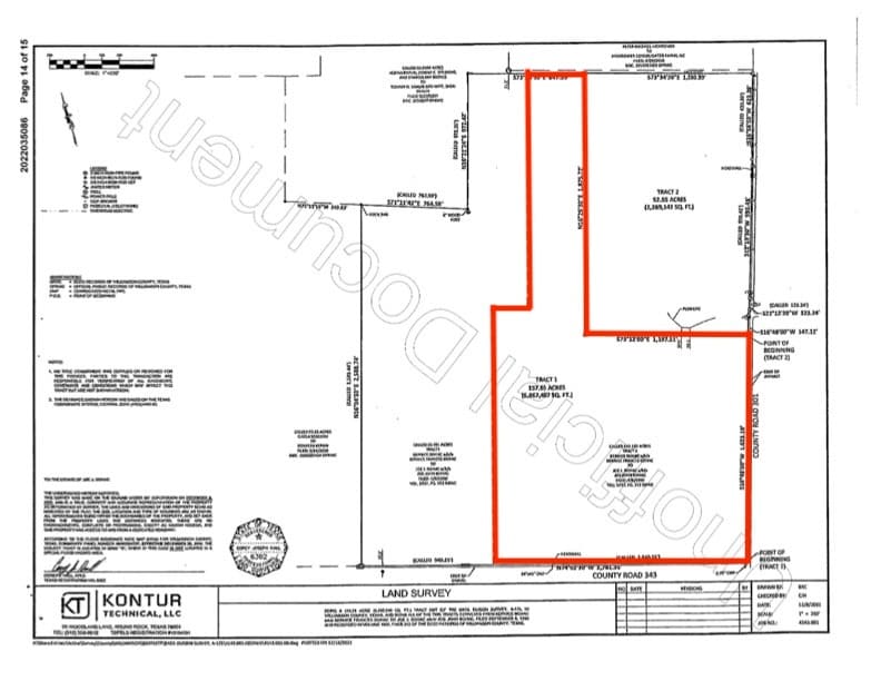 4750 County Road 301, Bartlett, TX for sale Plat Map- Image 1 of 7