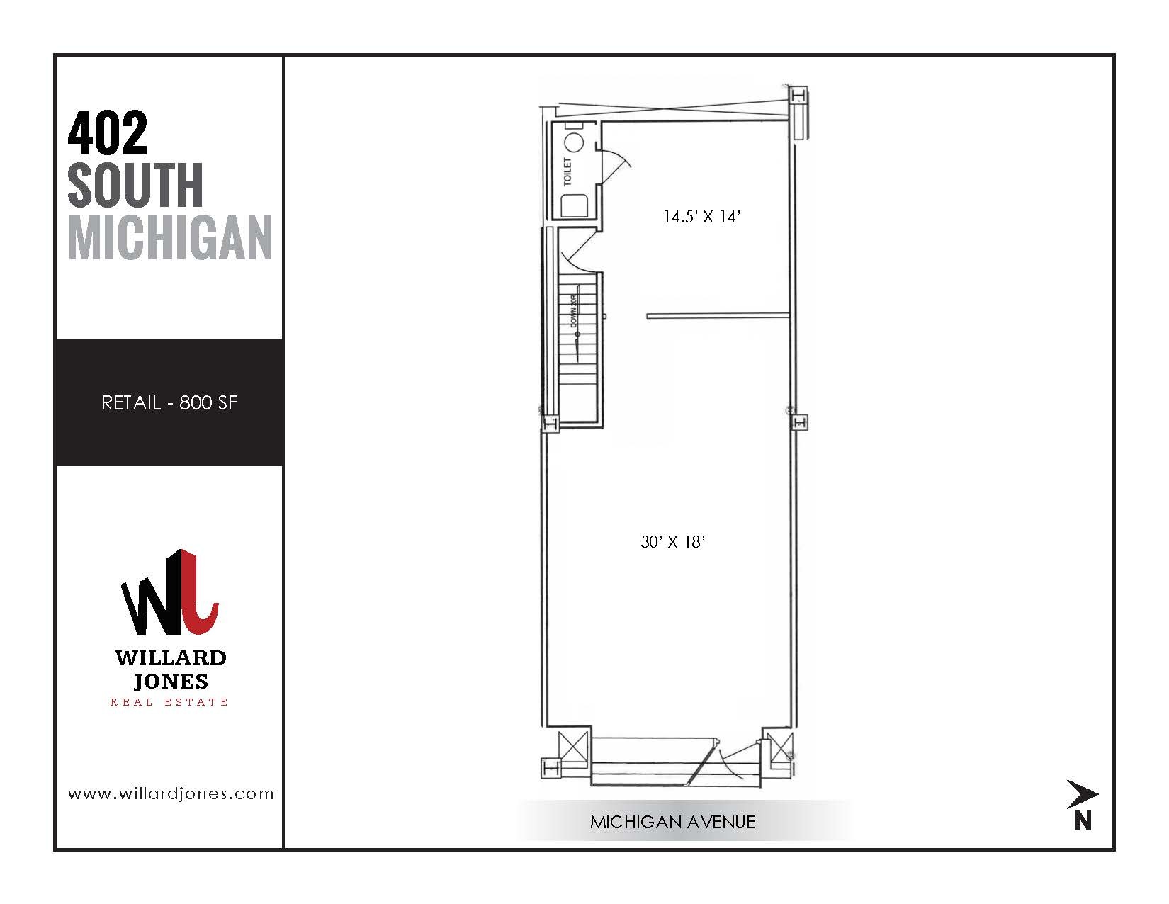 81 E Van Buren St, Chicago, IL for lease Floor Plan- Image 1 of 1