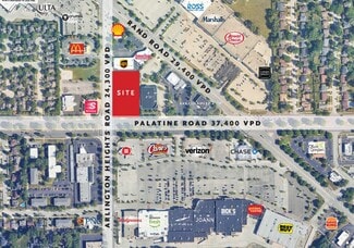 More details for 200 E Palatine Rd, Arlington Heights, IL - Land for Lease