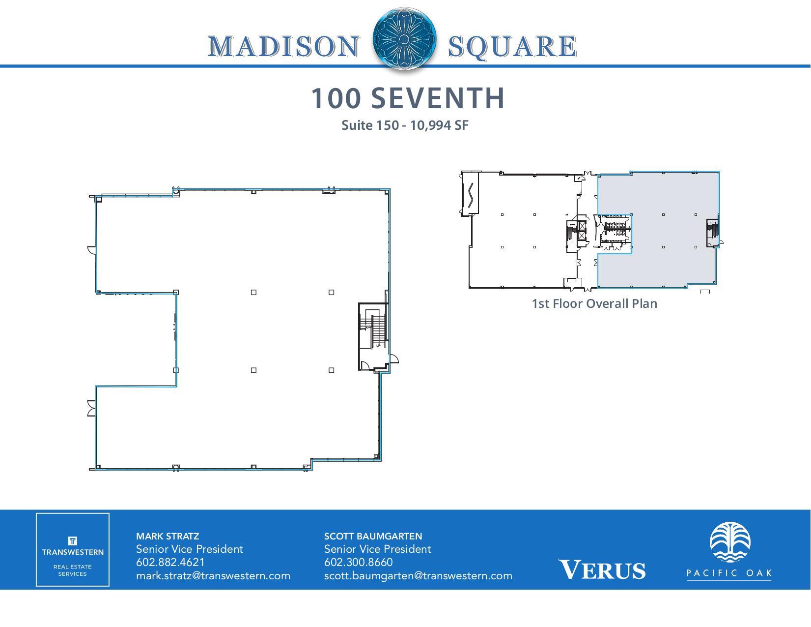 100 N 7th Ave, Phoenix, AZ for lease Floor Plan- Image 1 of 1