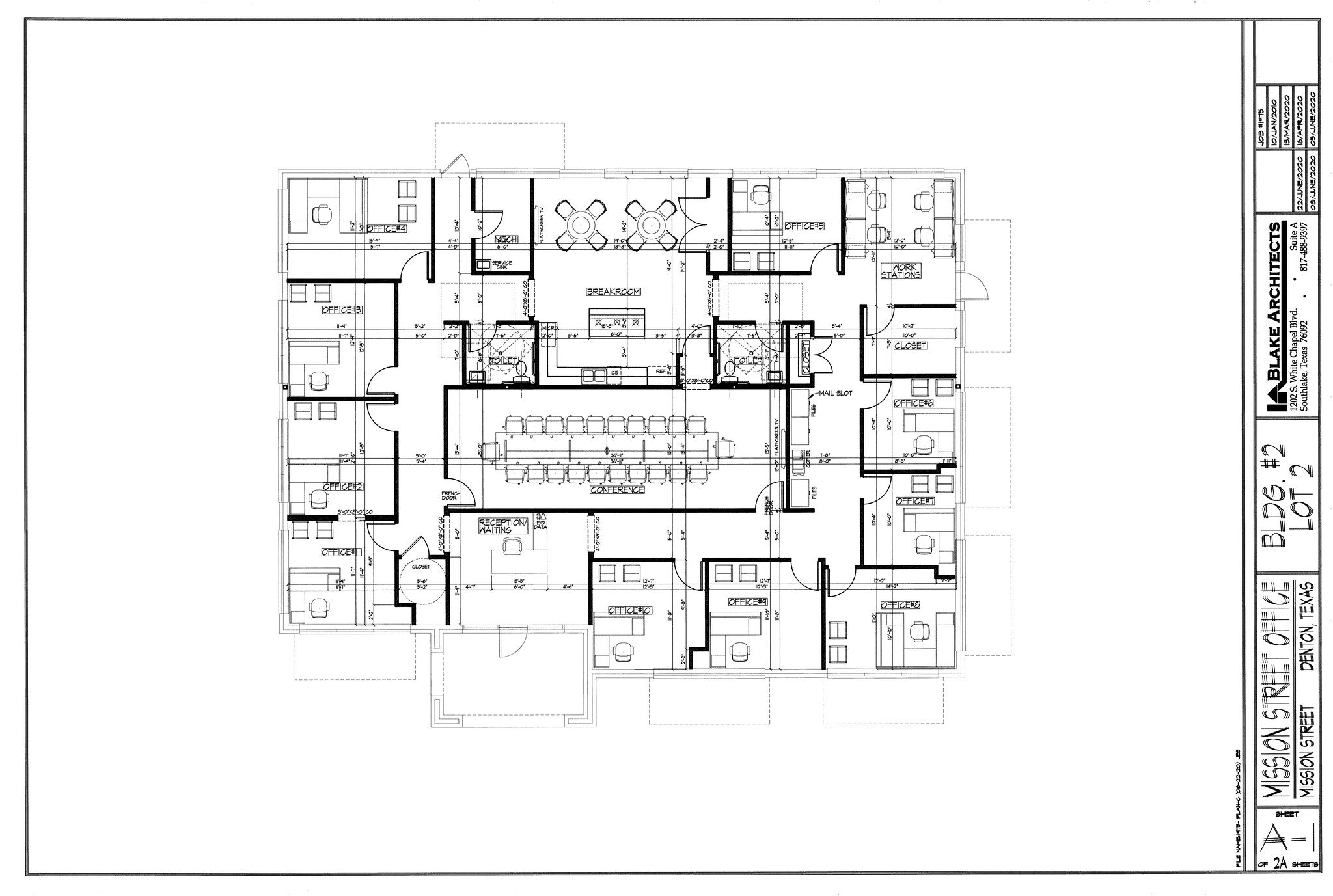 2411-2421 Fort Worth Dr, Denton, TX for lease Site Plan- Image 1 of 1