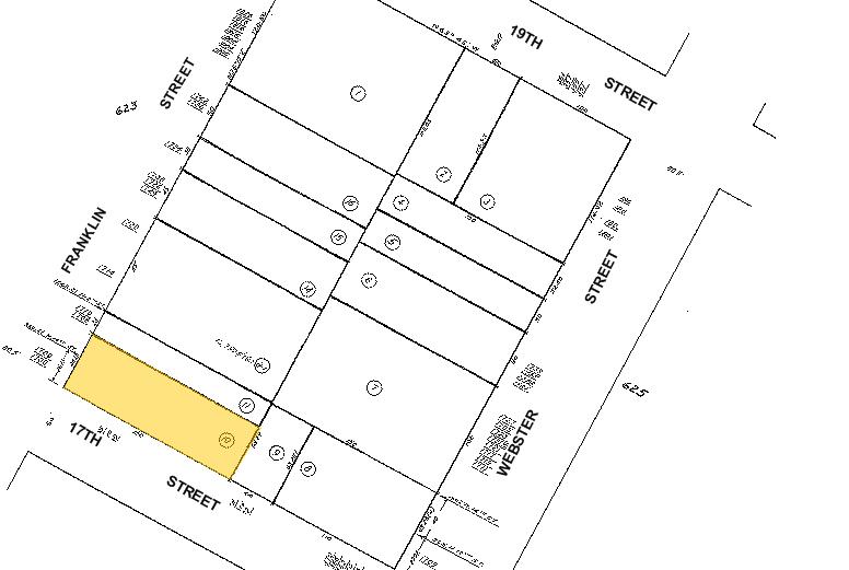 380-392 17th St, Oakland, CA for lease - Plat Map - Image 2 of 2